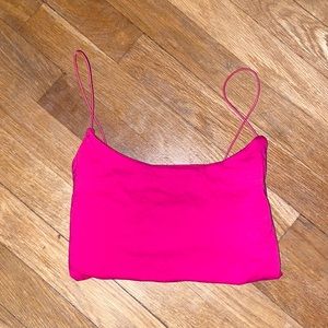 Pink Crop Top